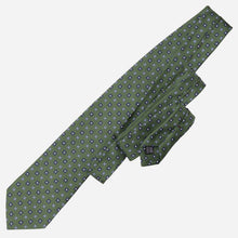Load image into Gallery viewer, Siracusa - Printed Silk Tie - Green