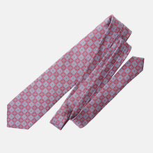 Load image into Gallery viewer, Veneto - Printed Silk Tie - Claret Red