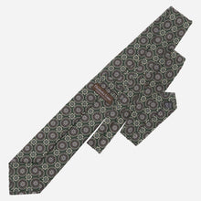 Load image into Gallery viewer, La Vigna - Printed Wool & Silk Tie - Green