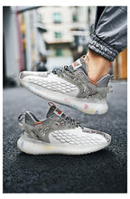 Load image into Gallery viewer, Mens Luxury Sneakers Casual Sports Trainer Race White Shoes Fashion Running Modern Sneakers Autumn Breathable Trendy Mens Walking Casual Sneakers