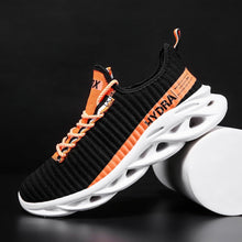 Load image into Gallery viewer, Mens Modern Sneakers Autumn Breathable Black Trendy Sneakers Men Walking Casual Light Sports Men's Running Sneakers Non Slip Athletic Tennis Sneakers