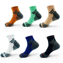 Load image into Gallery viewer, Men's Padded Ankle Socks - 6 Pairs of Performance Sports Running Socks for All-Day Comfort