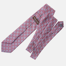 Load image into Gallery viewer, Veneto - Printed Silk Tie - Claret Red