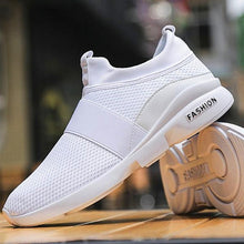 Load image into Gallery viewer, Mens Red Sneakers Flats Sport Footwear Couple Sneakers New Fashion Lovers Casual Lightweight Jogging Breathable Tennis Sport Shoes For Workout OutdoorWalking