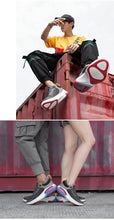 Load image into Gallery viewer, Mens Running Sneakers Luxury Mens Casual Shoes Trainer Race Off White Shoes Slip on Walking Casual Breathable Air Cushion Fashion Lightweight Sneakers