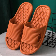 Load image into Gallery viewer, Mens Summer Slippers Shoes Bathroom Anti-slip Casual Beach Sandals Soft Sole Slide Flip Flops Soft Lightweight Flip-Flops Thicken Cushioned Slippers Shower Bathroom Shoes Beach Pool Flip Flop Slippers