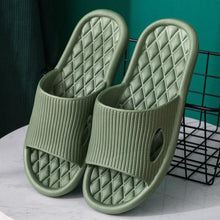 Load image into Gallery viewer, Mens Summer Slippers Shoes Bathroom Anti-slip Casual Beach Sandals Soft Sole Slide Flip Flops Soft Lightweight Flip-Flops Thicken Cushioned Slippers Shower Bathroom Shoes Beach Pool Flip Flop Slippers
