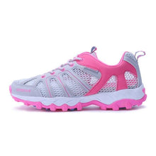 Load image into Gallery viewer, Mens Waterproof Hiking Shoes Mountain Boots Trainers Breathable Jogging Shoes Outdoor Waterproof Hiking Shoes Lightweight Leather Low-Top Walking Shoes For Outdoor