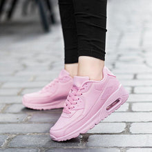 Load image into Gallery viewer, Mens Womens Luxury Sneakers Mesh Sports Casual Shoes Solid Lace-Up Outdoor Sports Sneakers Lace Up Unisex Walk Men's Air Athletic Running Shoes Fashion Sport Sneakers