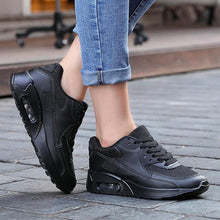 Load image into Gallery viewer, Mens Womens Luxury Sneakers Mesh Sports Casual Shoes Solid Lace-Up Outdoor Sports Sneakers Lace Up Unisex Walk Men's Air Athletic Running Shoes Fashion Sport Sneakers