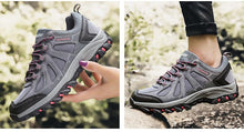 Load image into Gallery viewer, Mens Womens Travel Shoes New Non-Slip Wear-Resistant Climbing Sport Shoes Fashion Outdoor Walking Shoes Comfortable Low Cut Hiking Shoes Wide Breathable Slip Resistant Shoes