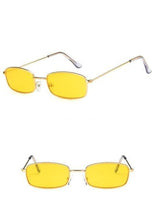 Load image into Gallery viewer, Metal Frame New Square Shape Sunglasses For Women & Men New Decent & Elegant Lens Mirror New Popular Shades For Ladies Sun Glasses