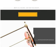 Load image into Gallery viewer, Metal Round Sunglasses Retro Design Sunglasses For Women New Cat Eye Glasses For Women New Popular Eyeglasses For Female Ladies Cat Eye Retro Sunglasses