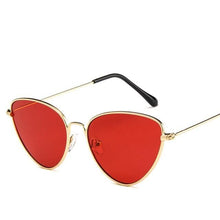 Load image into Gallery viewer, Metal Round Sunglasses Retro Design Sunglasses For Women New Cat Eye Glasses For Women New Popular Eyeglasses For Female Ladies Cat Eye Retro Sunglasses