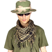 Load image into Gallery viewer, Military Scarves Shemagh Multifunction Tactical cotton head Scarf square Arabic Keffiyeh Wrap Bandana Women Men Scarf Shawl Wrap Pattern of Arab Shemagh Keffiyeh Men Arab Kufiyah Keffiyeh Arabic Muslim Head Wrap