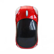 Load image into Gallery viewer, Mini 3D Red Sport Car Shape Wireless Mouse 1600DPI USB Computer Mice Unique Optical Mice With USB Receiver For Laptop