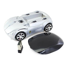 Load image into Gallery viewer, Mini 3D Red Sport Car Shape Wireless Mouse 1600DPI USB Computer Mice Unique Optical Mice With USB Receiver For Laptop