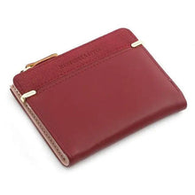 Load image into Gallery viewer, Mini PU Leather Women Elegant Purse Wallet Simple Design Lightweight Portable Small Female Wallet