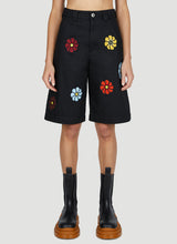 Load image into Gallery viewer, 1 Moncler Jw Anderson Women Floral Bermuda Shorts