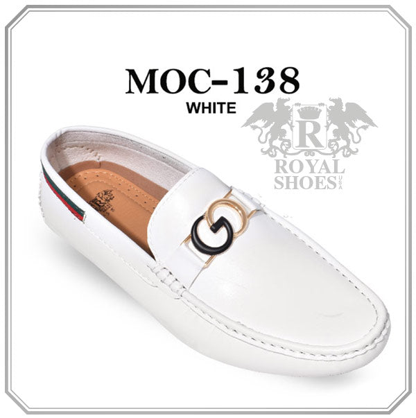 Royal Shoes MOC-138 White Gucci Look Smoking Slip-on Men's Fancy Prom/ – CC Suits Royal Shoes MOC-138 White Gucci Look Smoking Slip-on Men's Fancy Prom/ – CC Suits