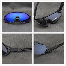 Load image into Gallery viewer, Modern Black Bike Glasses Sports Running Eyewear Fishing Polarized Glasses For Men And Women Cool Unisex Cycling UV400 Glasses For Running