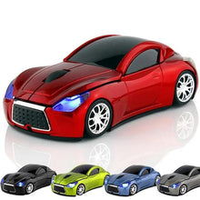 Load image into Gallery viewer, Modern Design 2.4G Wireless Mouse Sport Car Shape 1600DPI Optical Computer Gaming Mouse For Computer Laptop PC