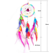 Load image into Gallery viewer, Modern Dream Catcher Wolf Totem Car Hanging Ornaments Pendant Wolf Decor Traditional Feather Wind Chimes Handmade For Bedroom Wall Hanging Home Decorations Crafts