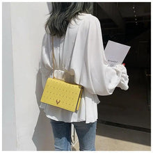 Load image into Gallery viewer, Modern Elegant Luxury Sterling Pu Leather Crossbody Bags For Women And Girls Designer Chains Shoulder Messenger Bag For Female