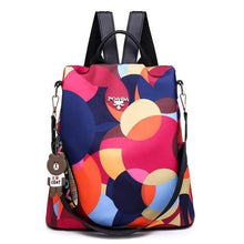 Load image into Gallery viewer, Modern Elegant Waterproof Women's Backpack Fashionable Anti-theft Women Backpacks Nice Print School Bag High Quality Large Capacity Backpack