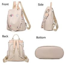 Load image into Gallery viewer, Modern Elegant Waterproof Women's Backpack Fashionable Anti-theft Women Backpacks Nice Print School Bag High Quality Large Capacity Backpack