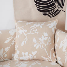 Load image into Gallery viewer, Modern Floral Pillow Cover Matching Sofa Pillowcases Decorative Cushion Covers For Couch Sofa Home Office Throw Pillow Covers Modern Pretty White Floral Hand Couch Sofa Decorative Pillow Cases Cushion Home Decor 2 pieces 45*45cm