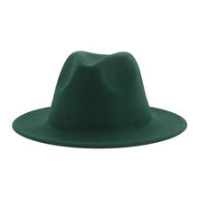 Load image into Gallery viewer, Modern Hats For Women Fedoras Winter Women Hats Simple Classic Hat Wedding Lady Retro Wide Brim Floppy Hat Men Fedora Hat Fashionable Classic Wide Brim Hat For Summer Dress Hats