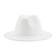 Load image into Gallery viewer, Modern Hats For Women Fedoras Winter Women Hats Simple Classic Hat Wedding Lady Retro Wide Brim Floppy Hat Men Fedora Hat Fashionable Classic Wide Brim Hat For Summer Dress Hats