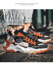 Load image into Gallery viewer, Modern High Quality Men's Casual Shoes Breathable Lightweight Lace-Up Outdoor Sports And Leisure Walking Non Slip Breathable Running Casual Sports Workout Basketball Sneakers