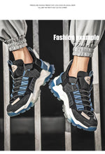 Load image into Gallery viewer, Modern High Quality Men's Casual Shoes Breathable Lightweight Lace-Up Outdoor Sports And Leisure Walking Non Slip Breathable Running Casual Sports Workout Basketball Sneakers