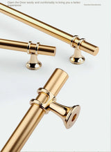 Load image into Gallery viewer, Modern Light Luxury Zinc Alloy Door Handle Cabinet Handle Drawer Handle Fashion Furniture Handle Hardware Cabinet Pulls Brushed Nickel Stainless Steel Kitchen Drawer Pulls Cabinet Handles