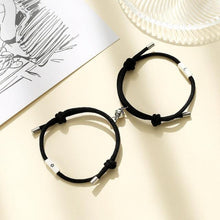 Load image into Gallery viewer, Modern Matching Sun Moon Charm Paired Bracelets Adjustable Magnet Bracelet For Couples Red Rope Bracelets Couple Attraction Friendship Bracelet For Boyfriend Girlfriend