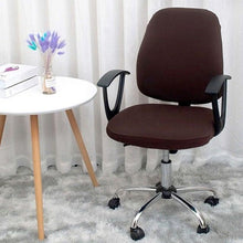 Load image into Gallery viewer, Modern Office Boss Chair Cover Spandex Computer Gamer Swivel Chair Covers Washable Armchair Slipcover For Net Bar Computer Stretch Chair Covers Spandex Office Computer Chair Cover Removable Washable Rotate Swivel Chair Protective Covers