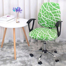 Load image into Gallery viewer, Modern Office Boss Chair Cover Spandex Computer Gamer Swivel Chair Covers Washable Armchair Slipcover For Net Bar Computer Stretch Chair Covers Spandex Office Computer Chair Cover Removable Washable Rotate Swivel Chair Protective Covers