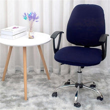 Load image into Gallery viewer, Modern Office Boss Chair Cover Spandex Computer Gamer Swivel Chair Covers Washable Armchair Slipcover For Net Bar Computer Stretch Chair Covers Spandex Office Computer Chair Cover Removable Washable Rotate Swivel Chair Protective Covers