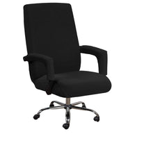 Load image into Gallery viewer, Modern Office Chair Covers Stretch Washable Computer Chair Slipcovers for Universal Rotating Chair Spandex Anti dirty Computer Chair Cover Elastic Polyester Office Chair Cover Easy Washable Removable With Armrest Cover