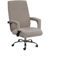 Load image into Gallery viewer, Modern Office Chair Covers Stretch Washable Computer Chair Slipcovers for Universal Rotating Chair Spandex Anti dirty Computer Chair Cover Elastic Polyester Office Chair Cover Easy Washable Removable With Armrest Cover