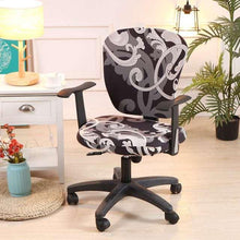 Load image into Gallery viewer, Modern Printing Elastic Stretch Office Chair Cover Computer Armchair Slipcover Protector Anti-dirty Rotating Chair Seat Case Computer Office Chair Covers - Protective & Stretchable Universal Chair Cover Stretch Rotating Chair Slipcover
