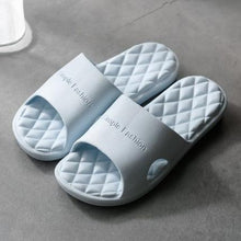 Load image into Gallery viewer, Modern Slippers Women Summer Thick Bottom Indoor Home Couples Home Bathroom Soft To Wear Cool Slippers EVA Open Toe Soft Slippers Soft Shower Massage Bath Pool Gym House Slipper