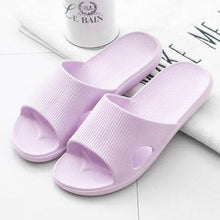 Load image into Gallery viewer, Modern Slippers Women Summer Thick Bottom Indoor Home Couples Home Bathroom Soft To Wear Cool Slippers EVA Open Toe Soft Slippers Soft Shower Massage Bath Pool Gym House Slipper