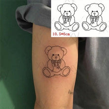 Load image into Gallery viewer, Modern Small Tattoo Sun Moon Heart Waterproof Temporary Tattoos High Quality Design For Womens