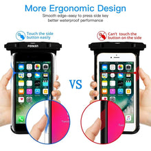Load image into Gallery viewer, Modern Waterproof Case For Phone Full View Universal Soft Phone Cover For iPhone Water Proof Bag Waterproof Phone Case With Lanyard for iPhone Waterproof Bag