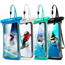 Load image into Gallery viewer, Modern Waterproof Case For Phone Full View Universal Soft Phone Cover For iPhone Water Proof Bag Waterproof Phone Case With Lanyard for iPhone Waterproof Bag