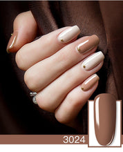 Load image into Gallery viewer, Modern Womens Glossy Colorful 8ml Nail Gel Polish Permanent UV LED High Quality Crystal Effect Design