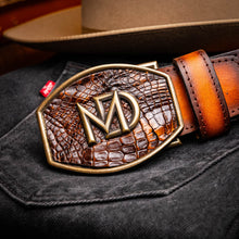 Load image into Gallery viewer, Montana Belt Aged Brown
